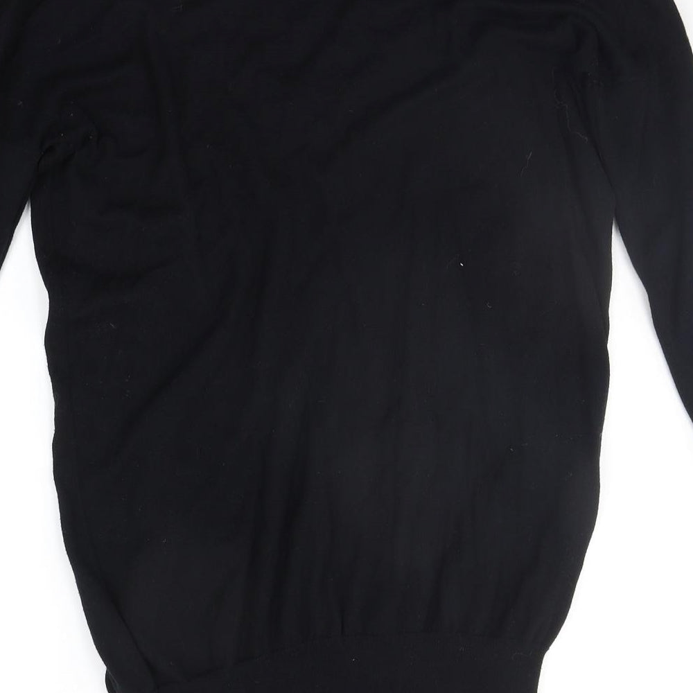 Topshop Womens Black   Jumper Dress  Size 8