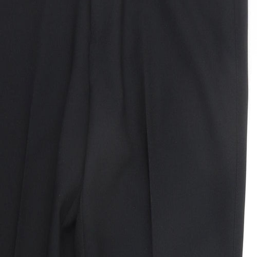 grennwoods Mens Black   Trousers  Size 34 in L30 in