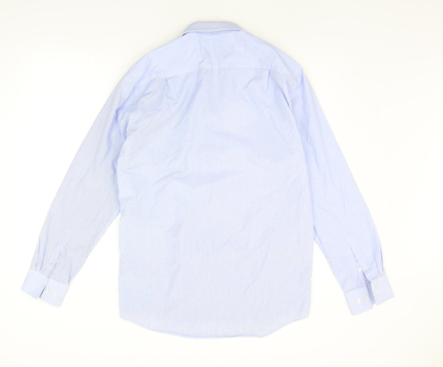F&F Mens Blue    Button-Up Size 15