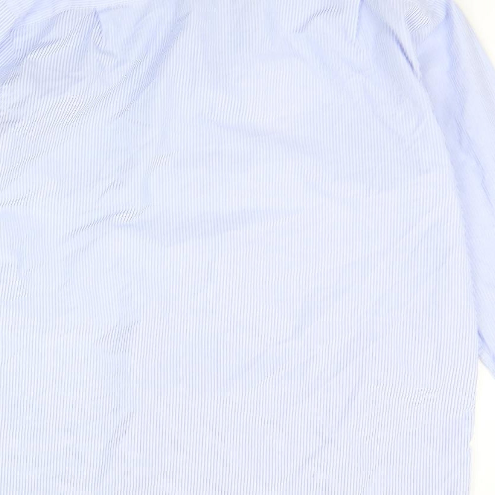 F&F Mens Blue    Button-Up Size 15