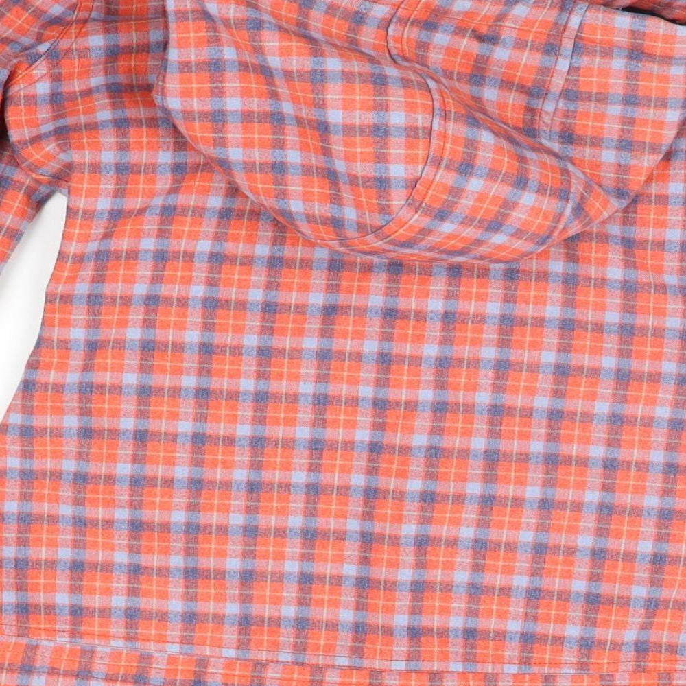 ONEILL Womens Orange Check  Jacket  Size S