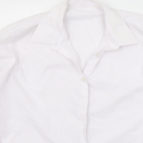 George Girls White   Basic Button-Up Size 15-16 Years