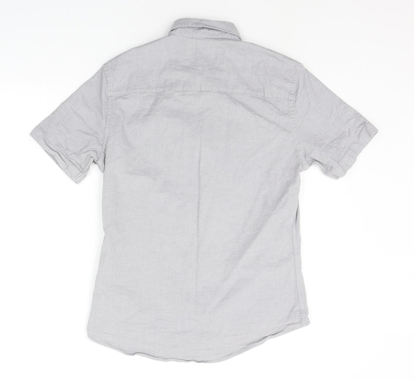 Topman Womens Grey   Basic Button-Up Size M