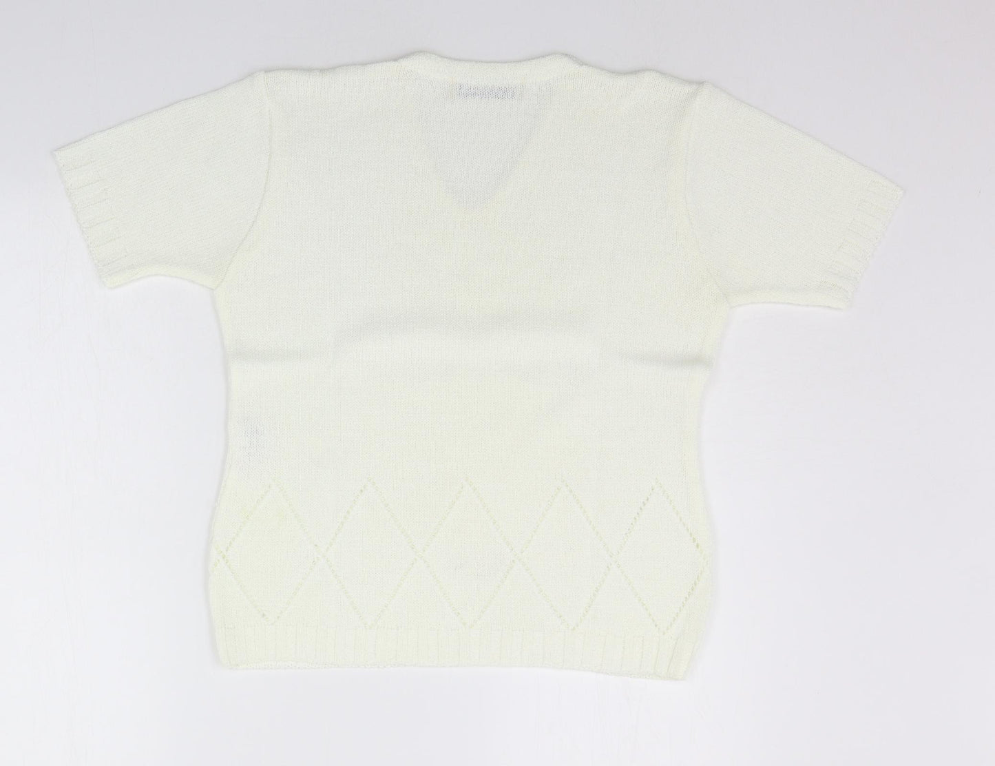 Berkertex Womens White   Pullover Jumper Size 12