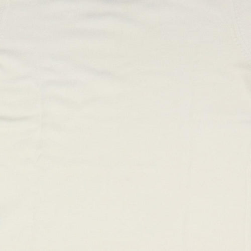BHS Womens Beige   Pullover Jumper Size 12  - jewl detail