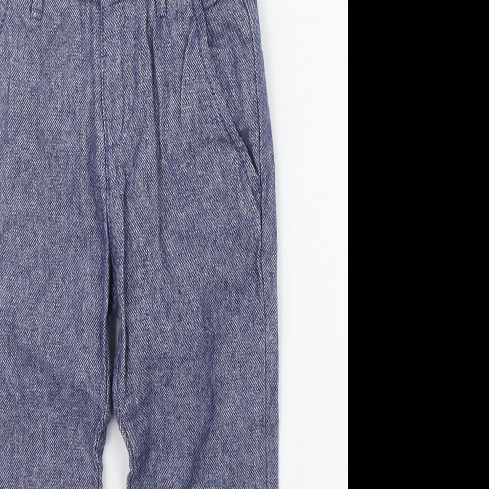 H&M Boys Blue   Chino Trousers Size 3-4 Years