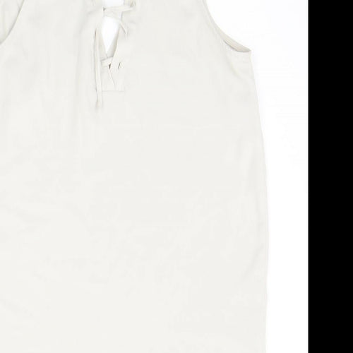 River Island Womens Beige   Basic Blouse Size 8