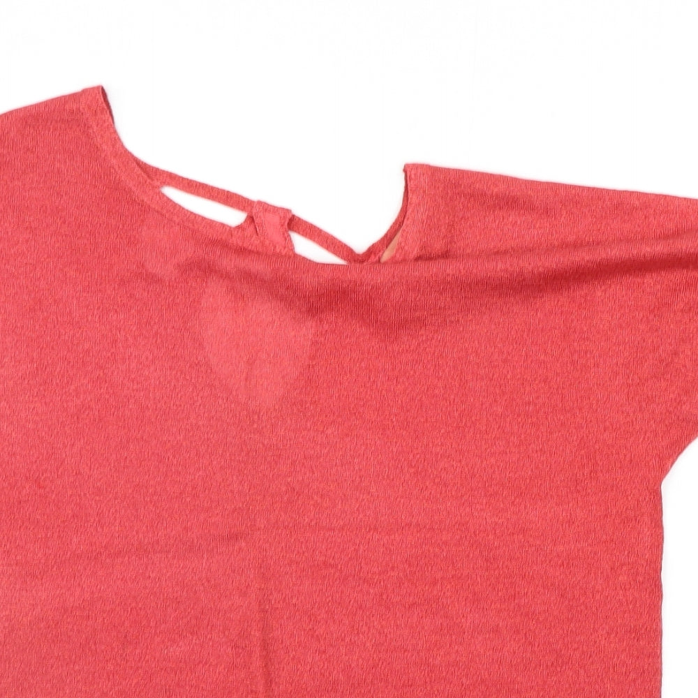 NEXT Womens Red   Pullover Jumper Size 14