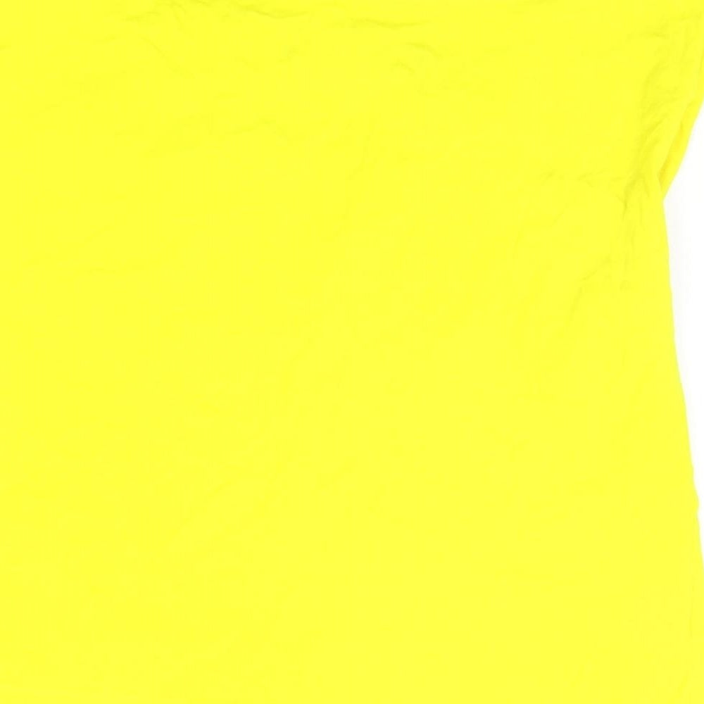 Atmosphere Womens Yellow   Basic T-Shirt Size 18