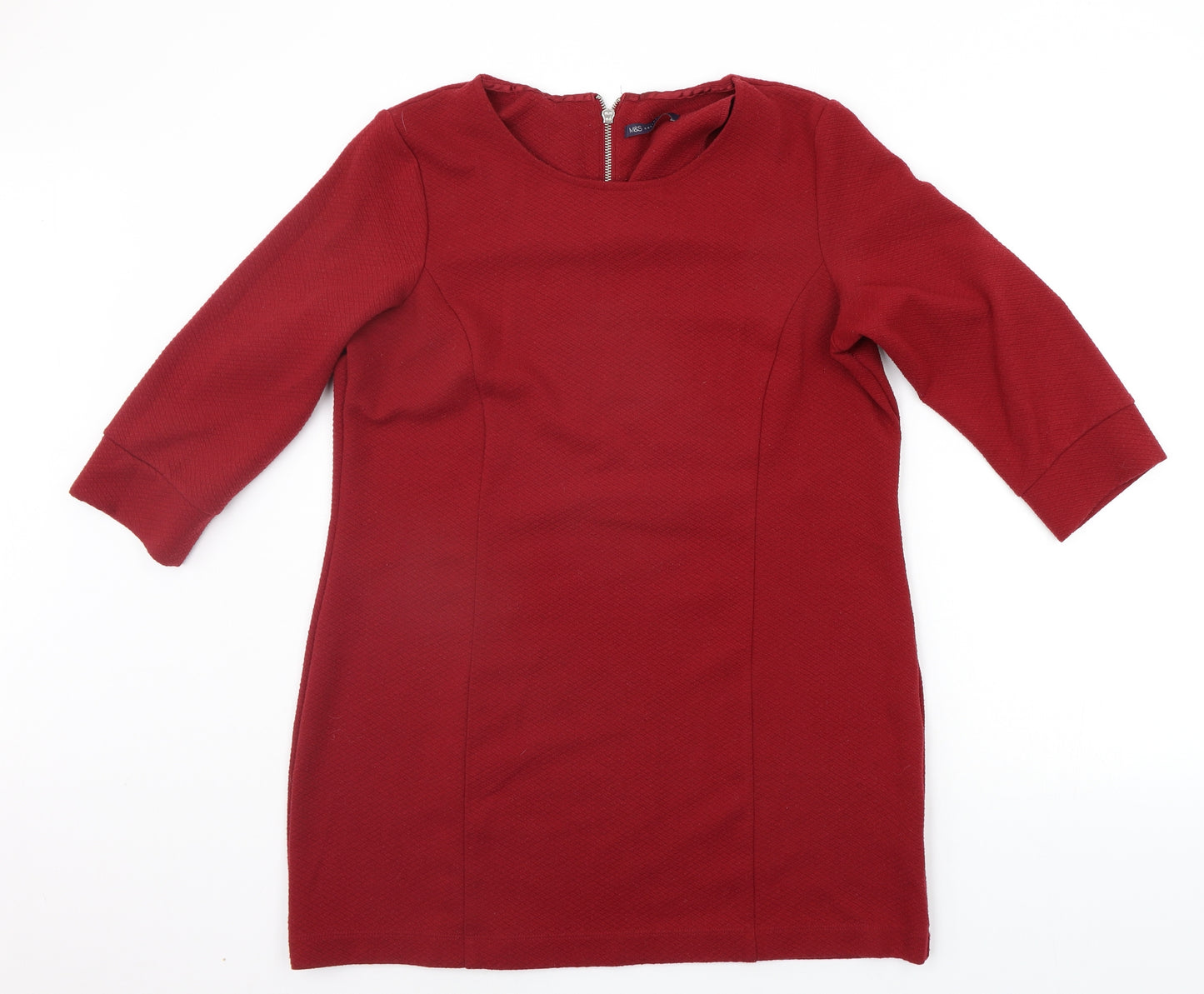 Marks and Spencer Womens Red   A-Line  Size 16
