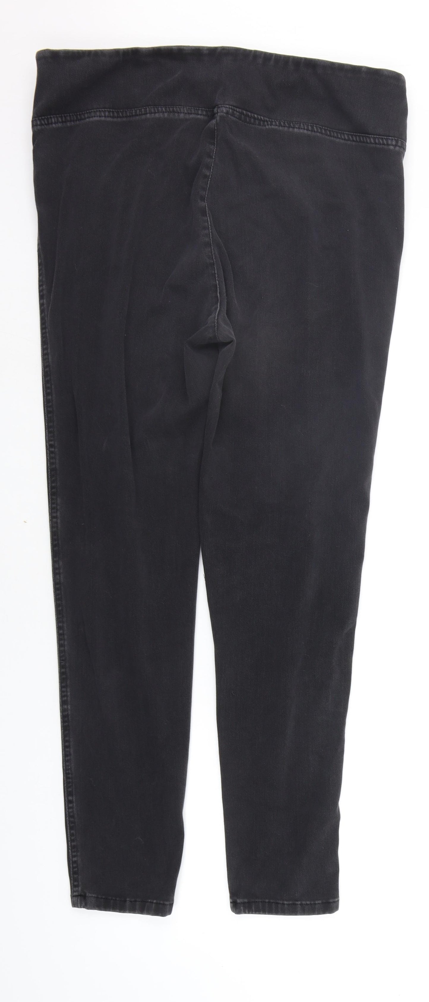Peacocks Womens Black   Jegging Trousers Size 18 L26 in