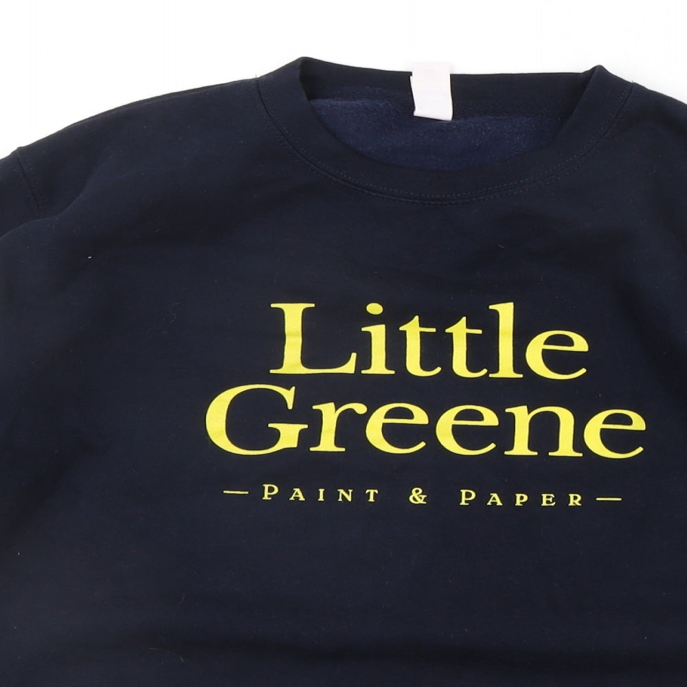 just hoods Womens Black   Pullover Jumper Size M  - LITTLE GREENE