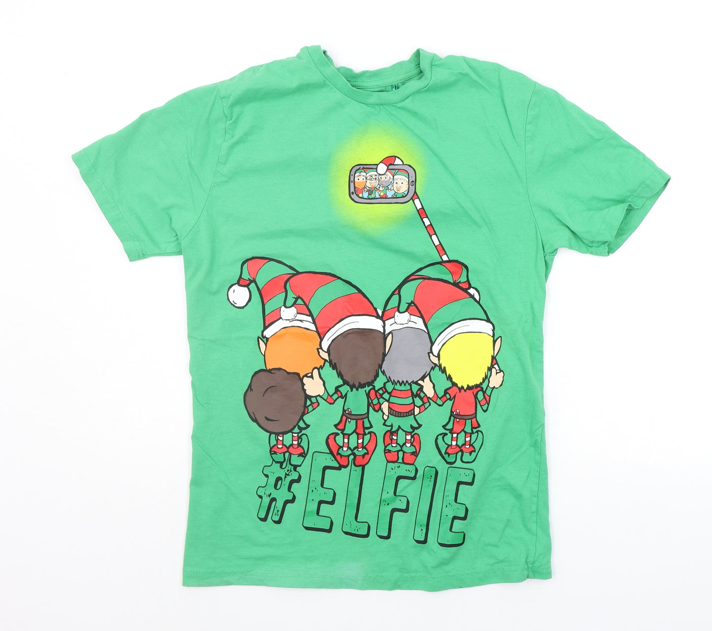 George Womens Green    T-Shirt Size S  - ELF