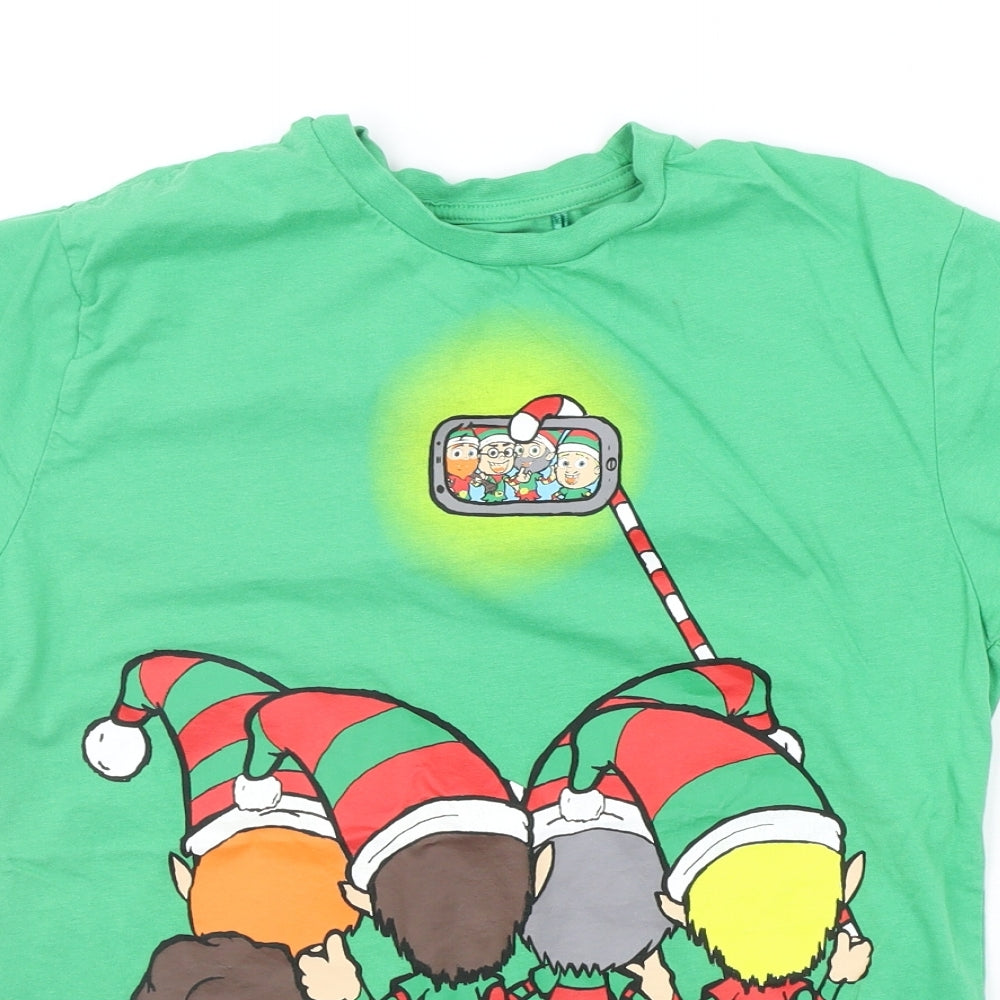 George Womens Green    T-Shirt Size S  - ELF