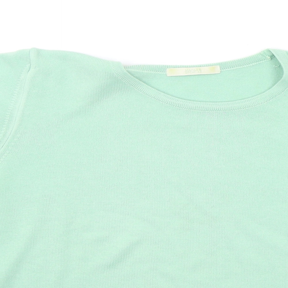Marks and Spencer Womens Green   Pullover Jumper Size 12