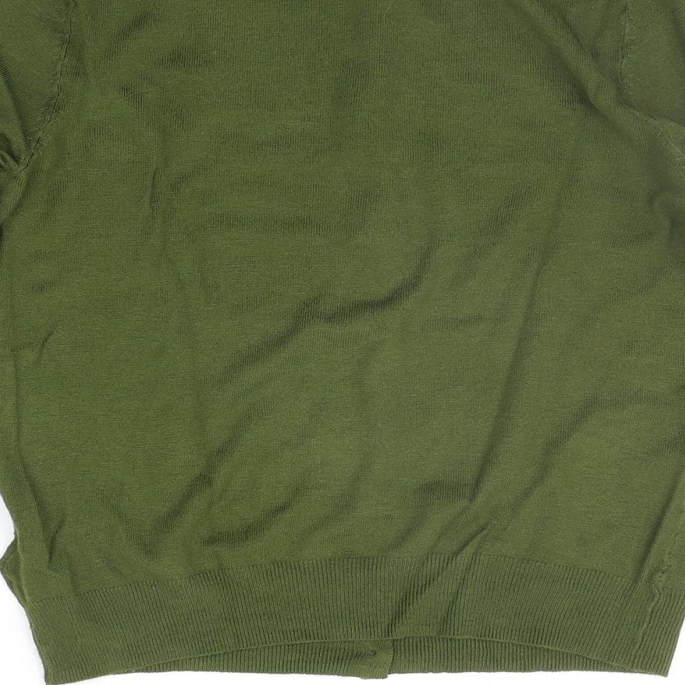 Marks and Spencer Womens Green   Cardigan Jumper Size 10