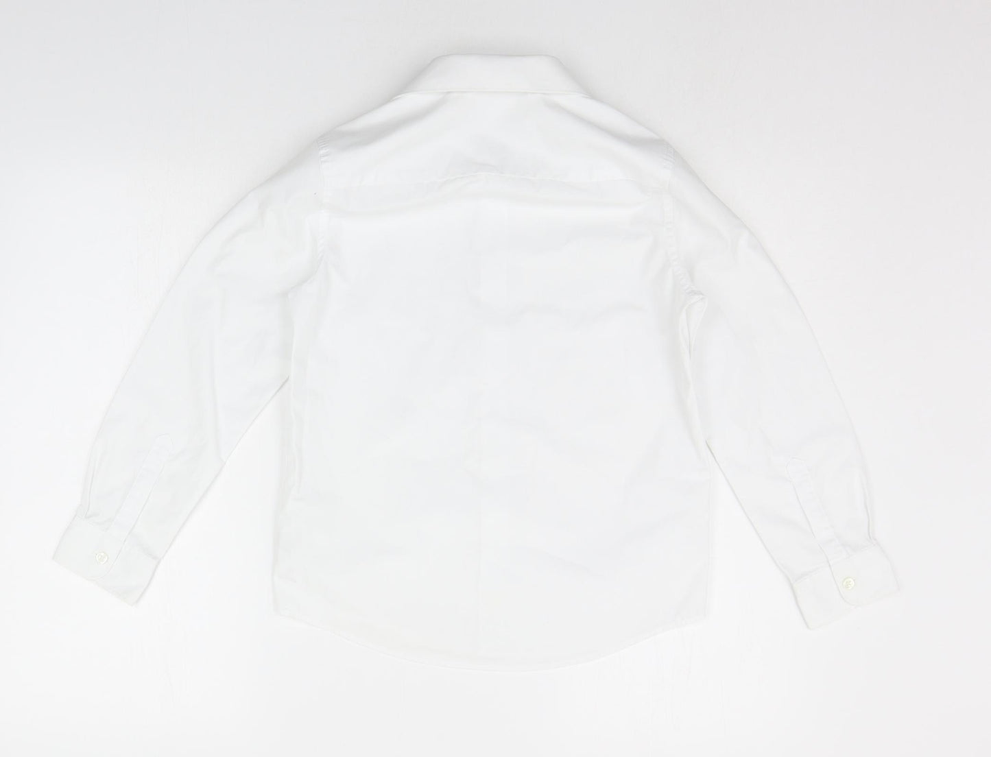 F&F Girls White   Basic Button-Up Size 9-10 Years