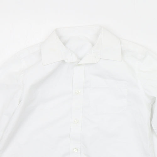 F&F Girls White   Basic Button-Up Size 9-10 Years