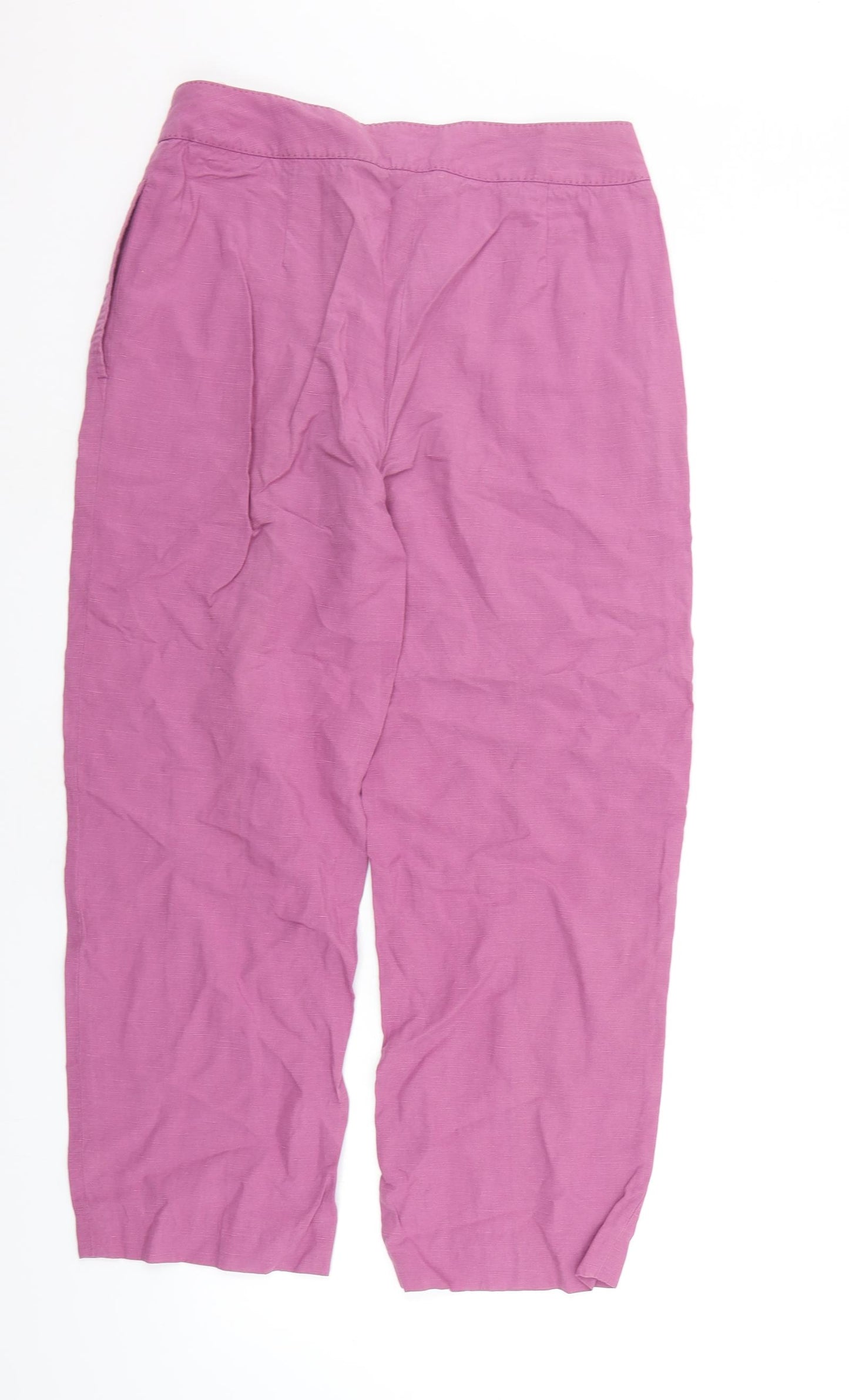 Per Una Womens Pink   Trousers  Size 12 L24 in