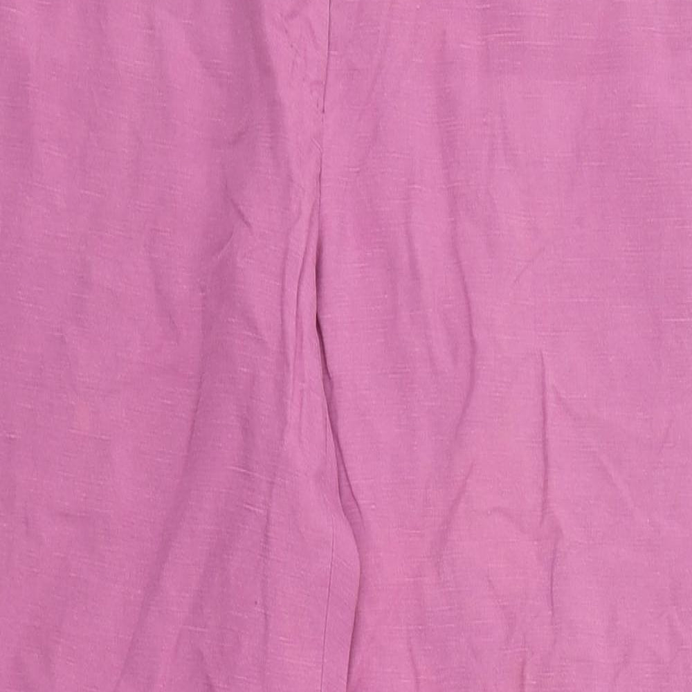 Per Una Womens Pink   Trousers  Size 12 L24 in