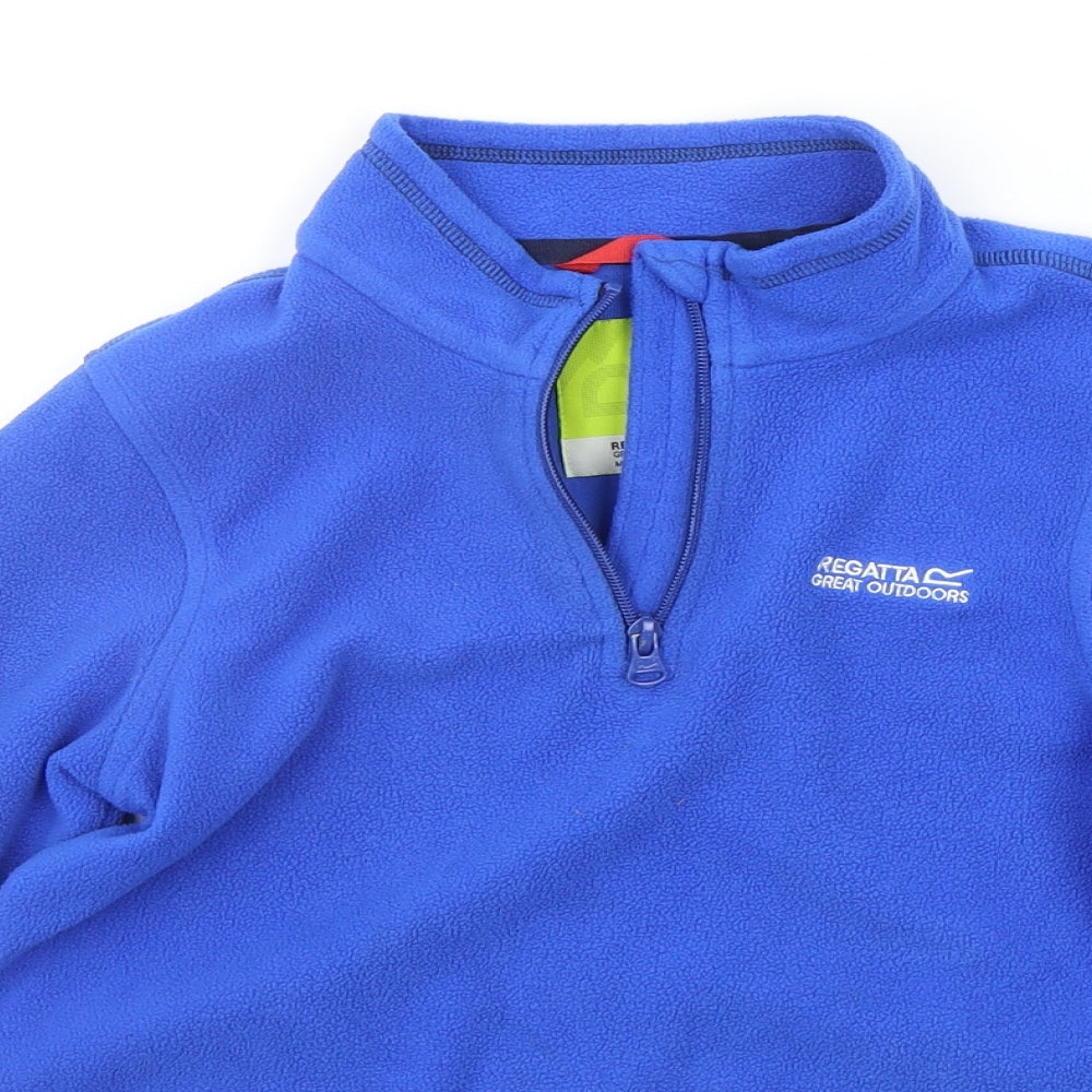 REGETTA Boys Blue   Pullover Hoodie Size 9-10 Years
