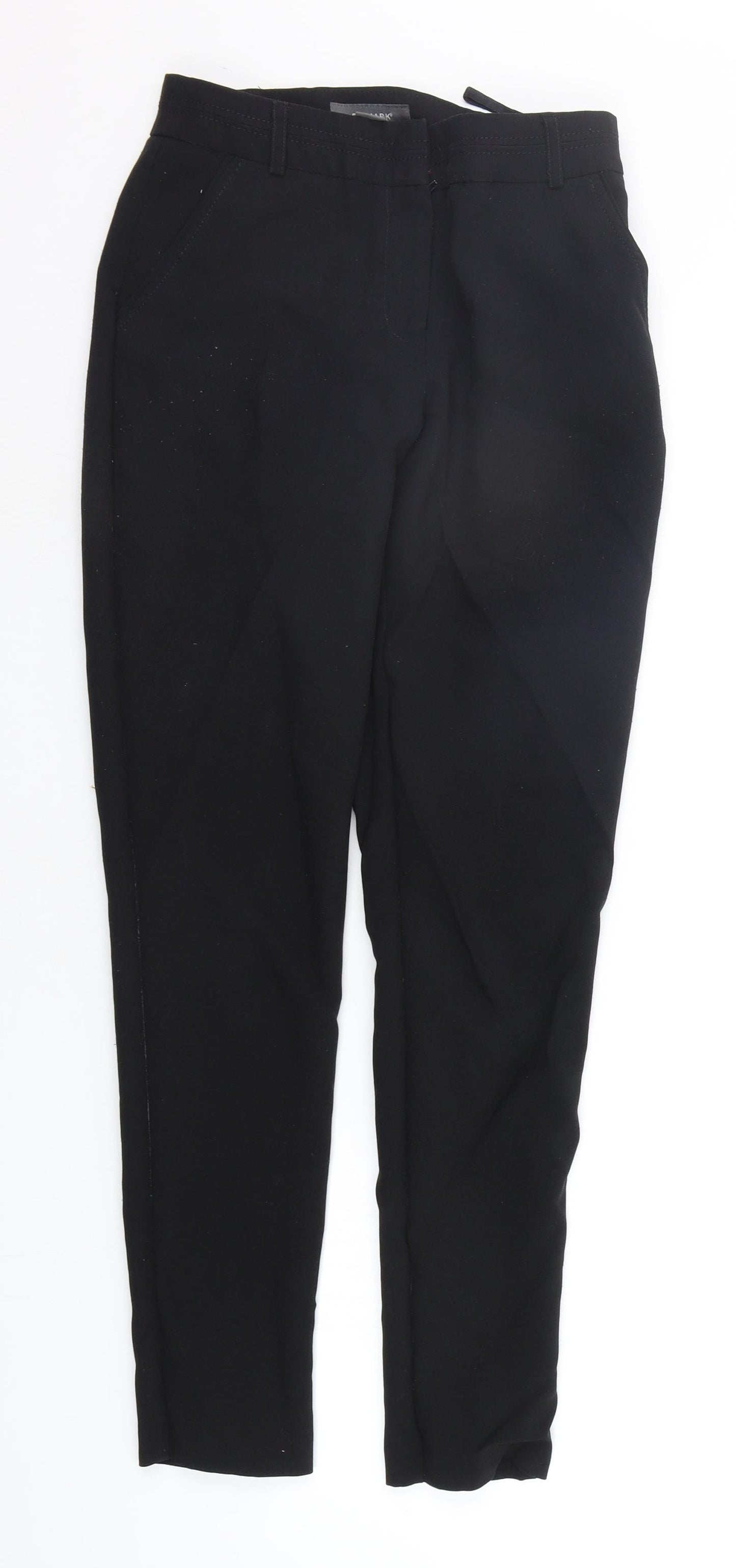 Primark Womens Black   Trousers  Size 4 L27 in