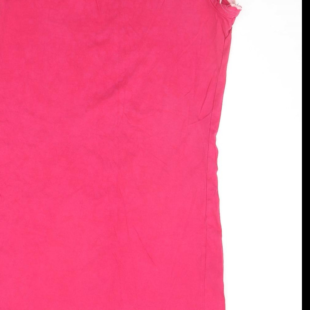 F&F Womens Pink Solid  Top Dress Size 12  - mum