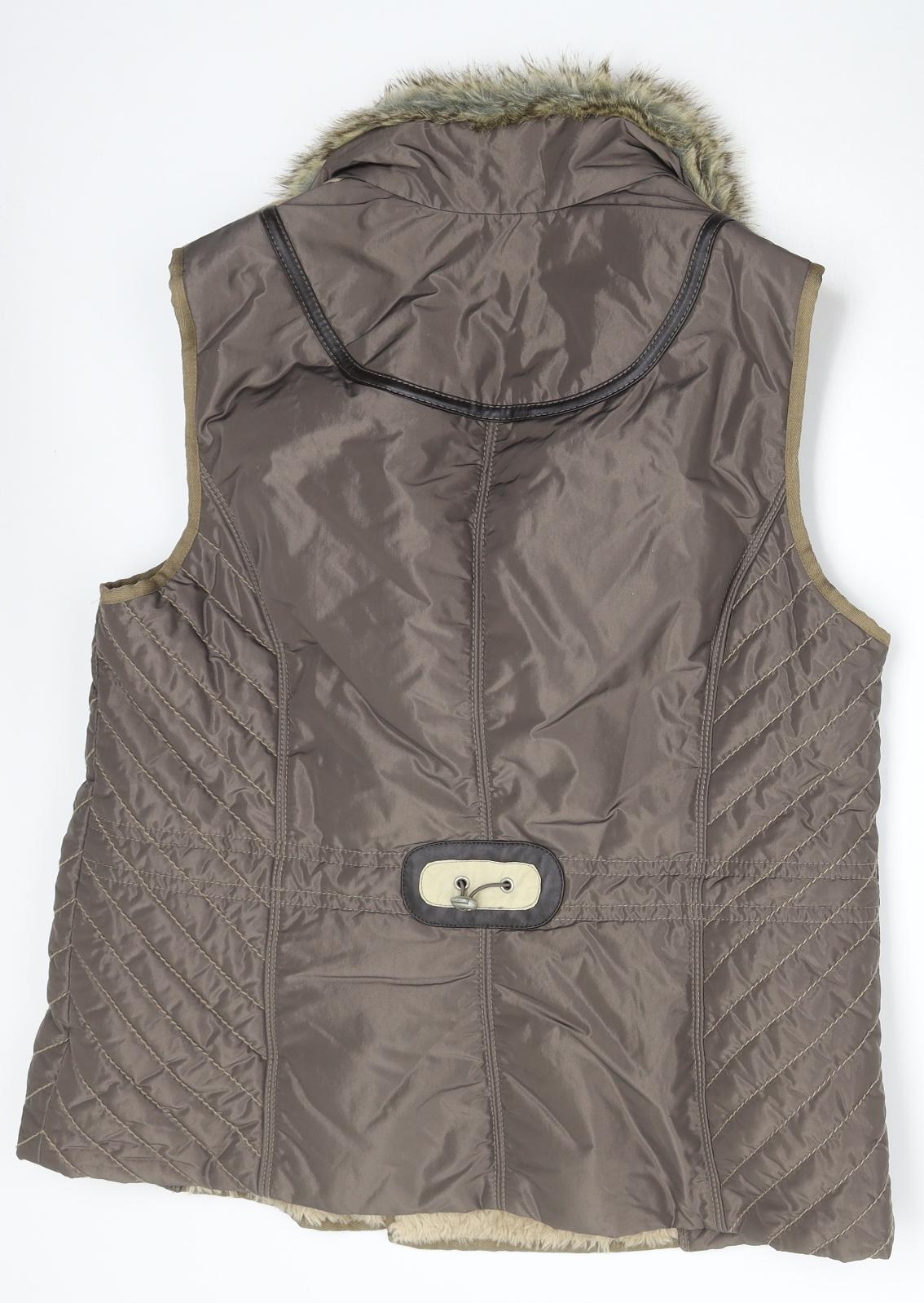 Bonita Womens Brown   Jacket Coat Size XL