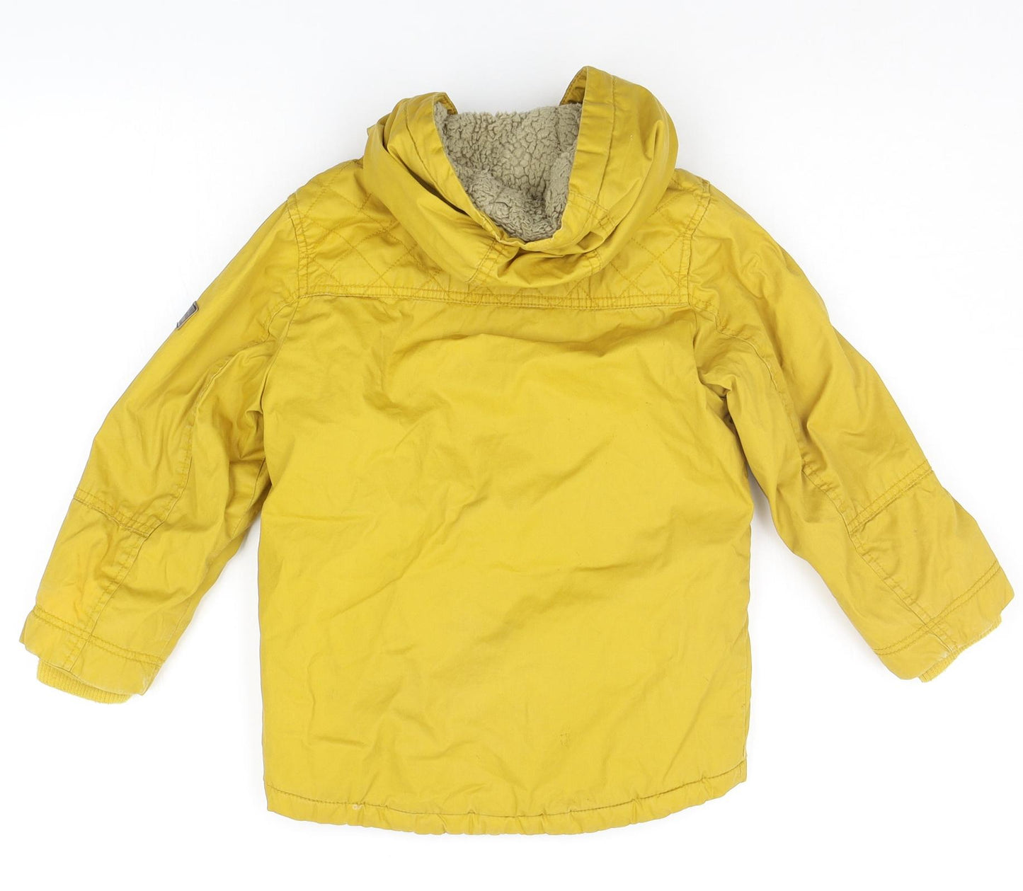 George Girls Yellow   Jacket Coat Size 5-6 Years