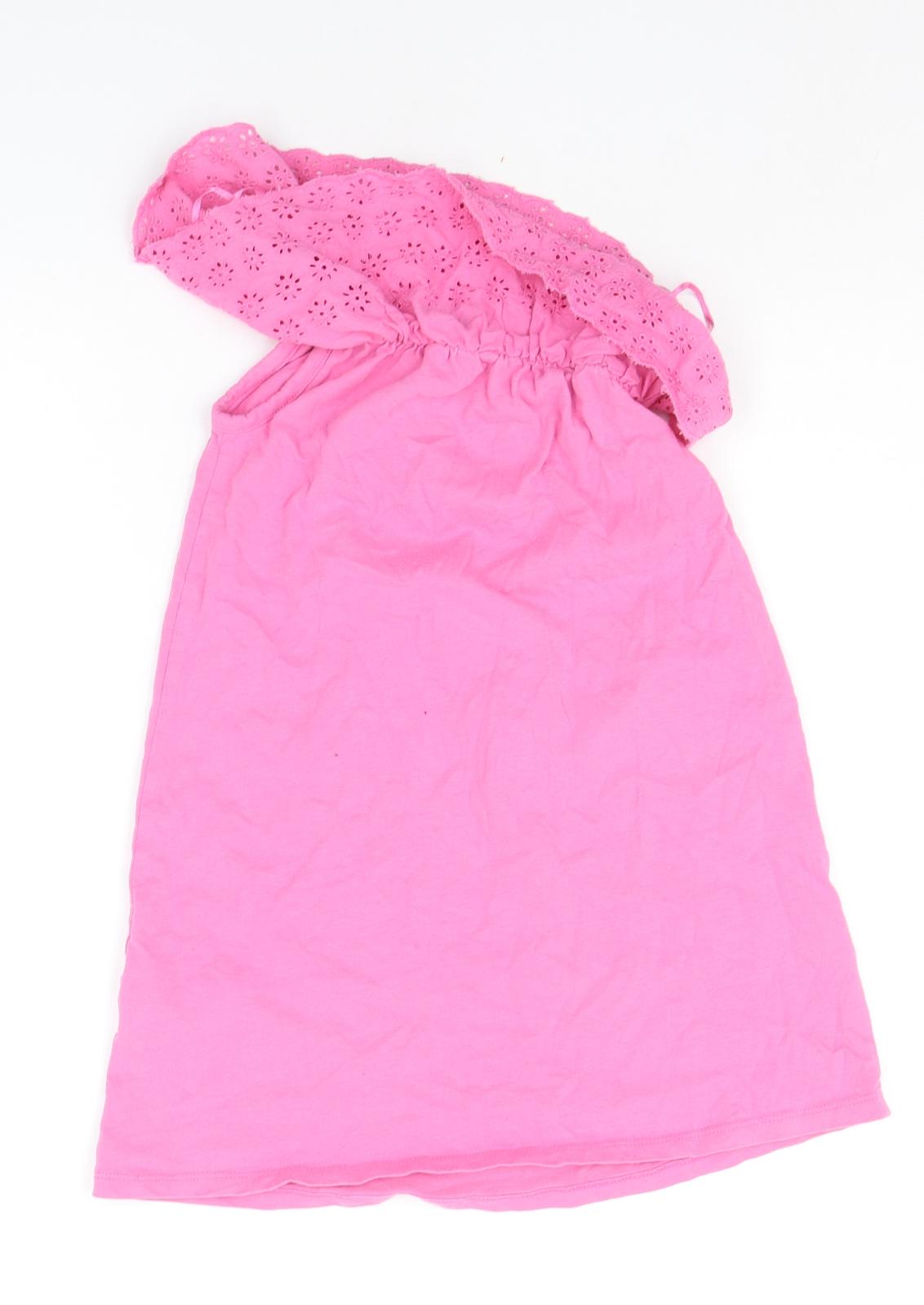 George Girls Pink   A-Line  Size 6-7 Years