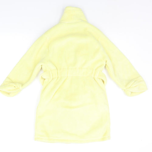 Disney Girls Yellow Solid  Top Gown Size 4-5 Years