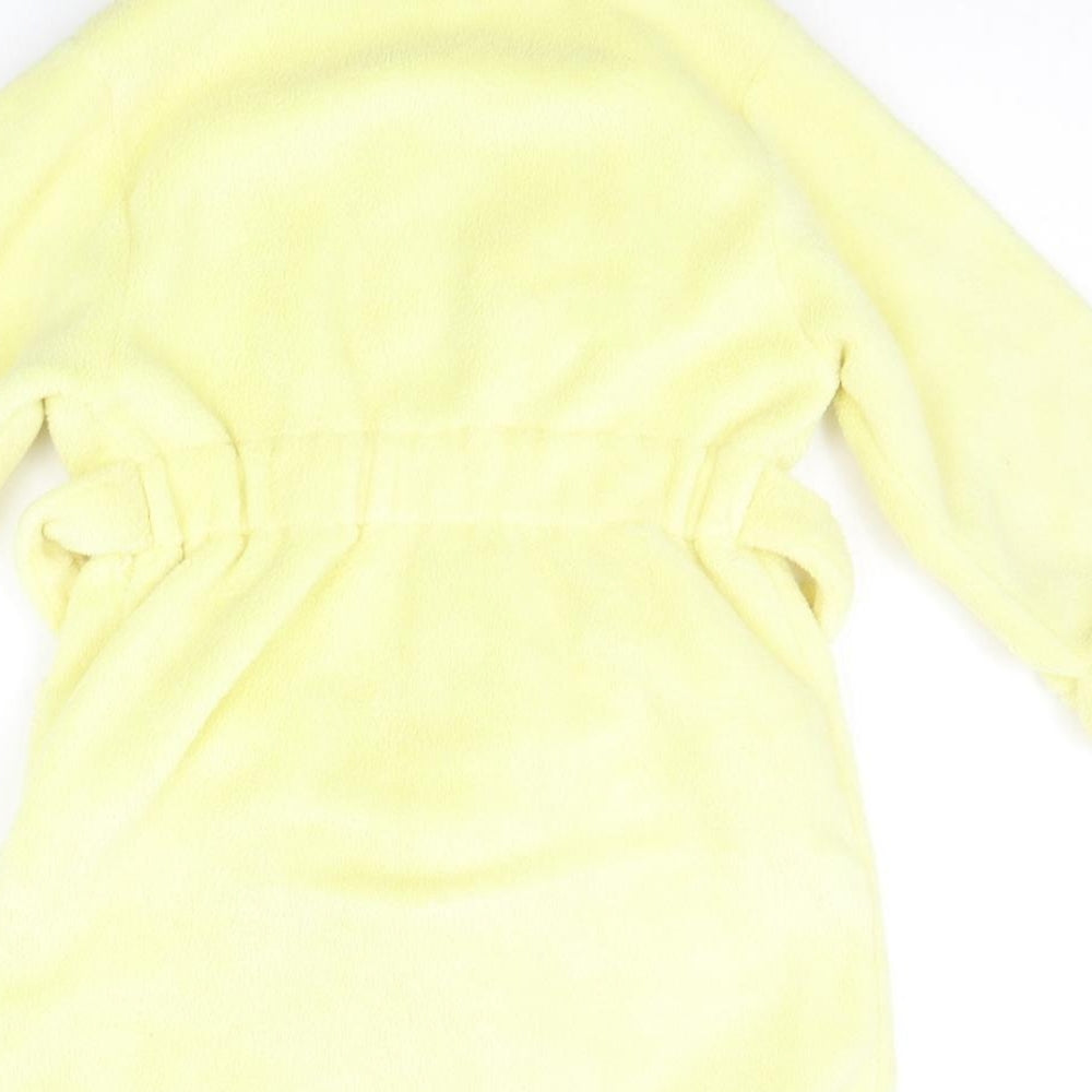 Disney Girls Yellow Solid  Top Gown Size 4-5 Years