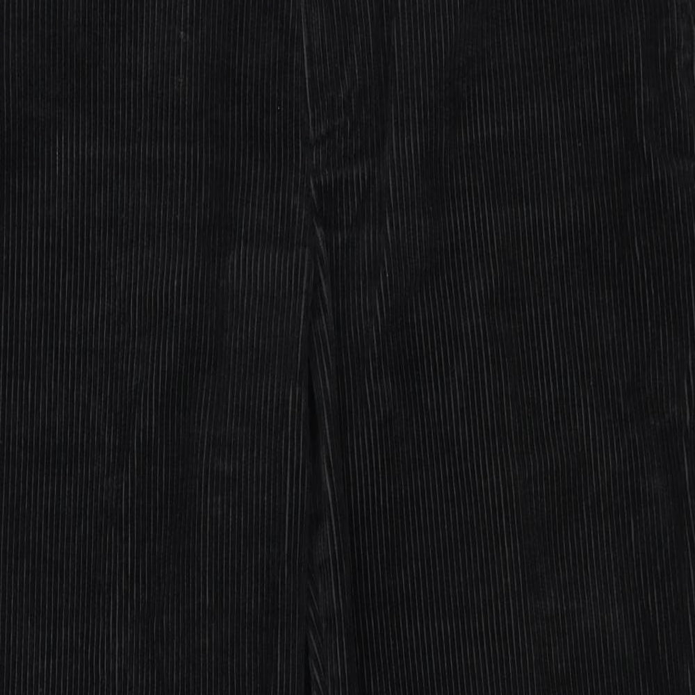 Debenhams  Mens Black  Corduroy Trousers  Size 32 in L28 in