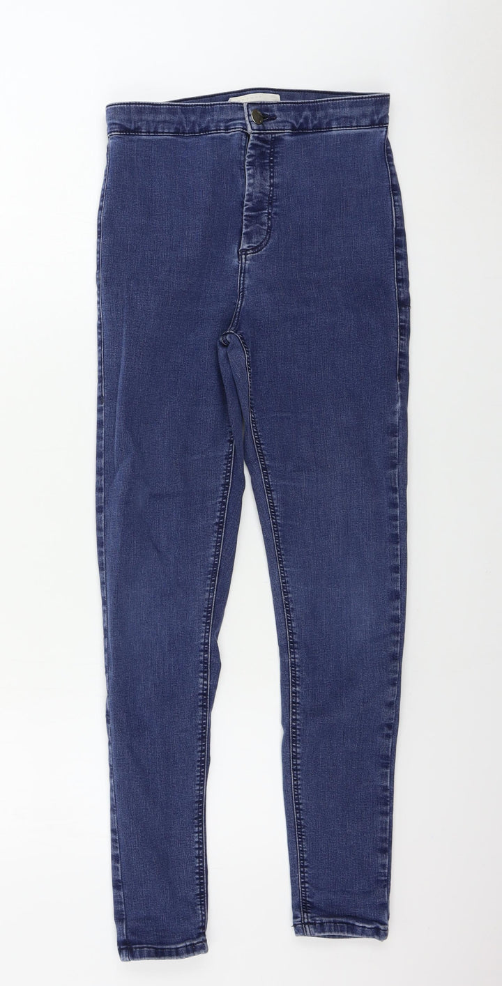 Topshop Mens Blue Skinny Jeans Size 30 in L32 in