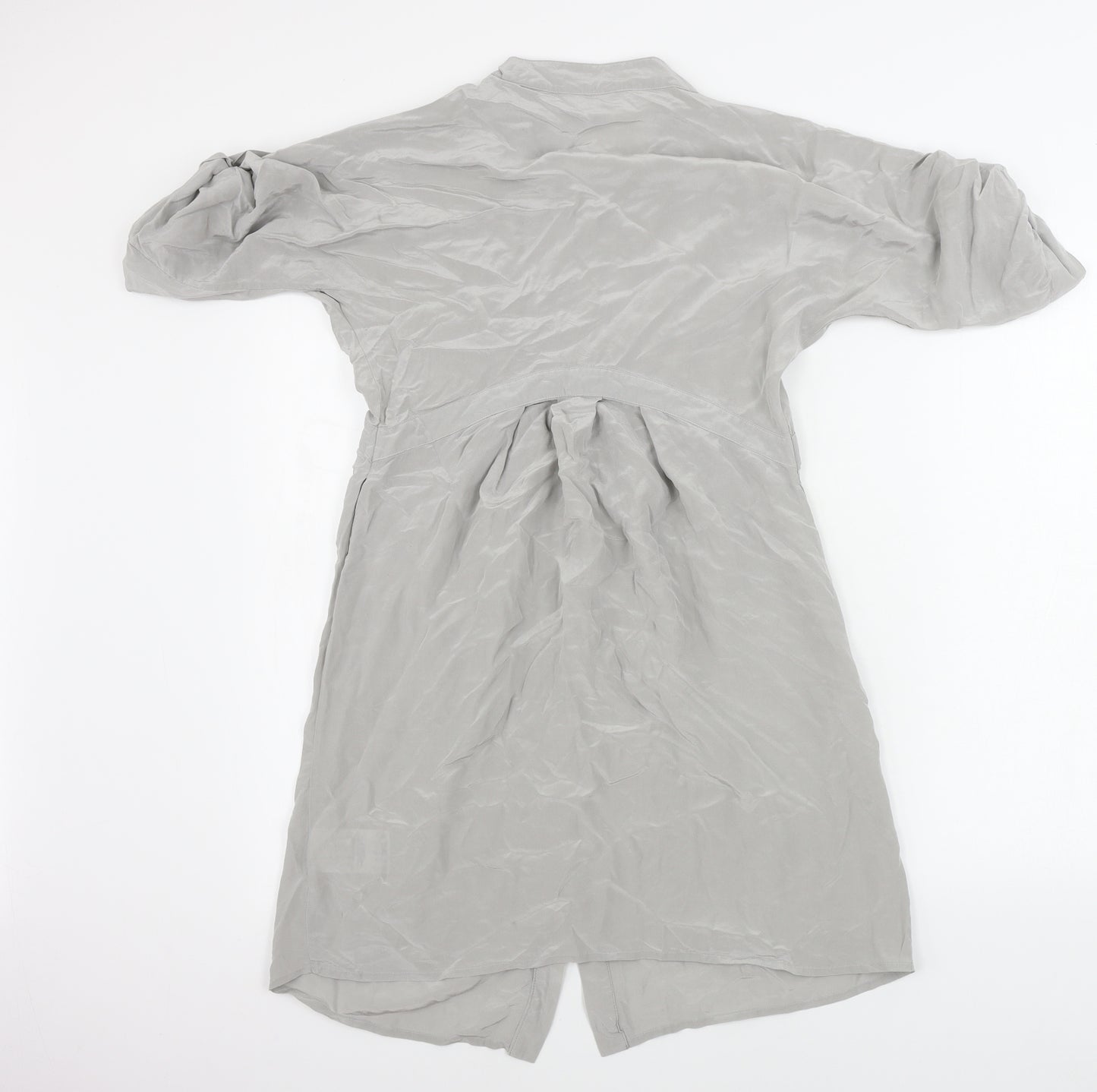 Ted Baker  Womens Grey   Basic Button-Up Size M