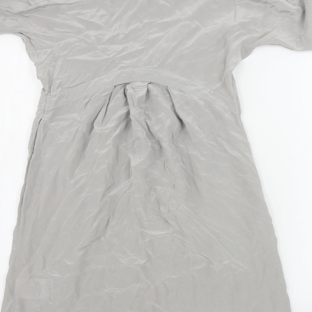 Ted Baker  Womens Grey   Basic Button-Up Size M