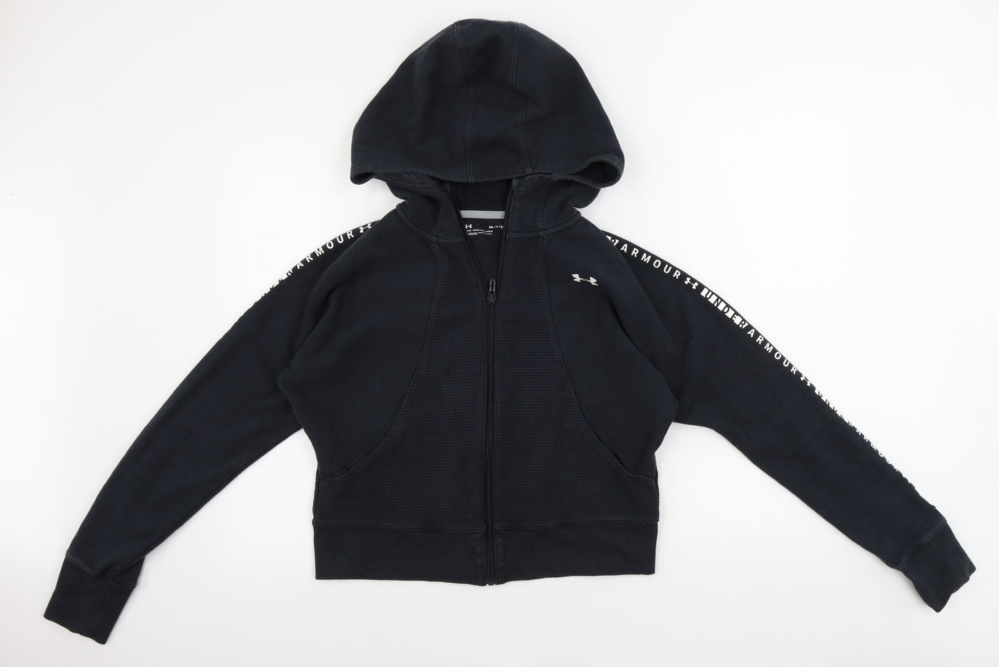 Under armour  Womens Black   Full Zip Hoodie Size S