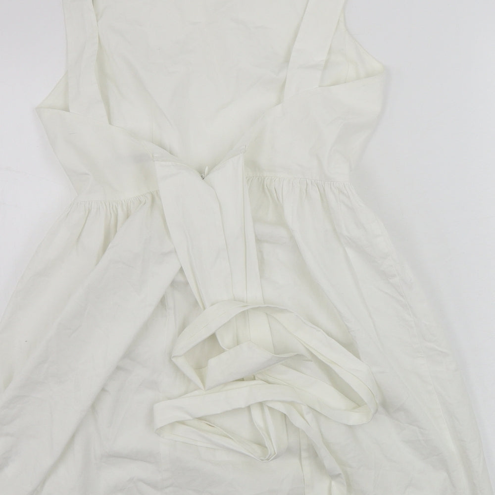 Zara  Womens Ivory   A-Line  Size S