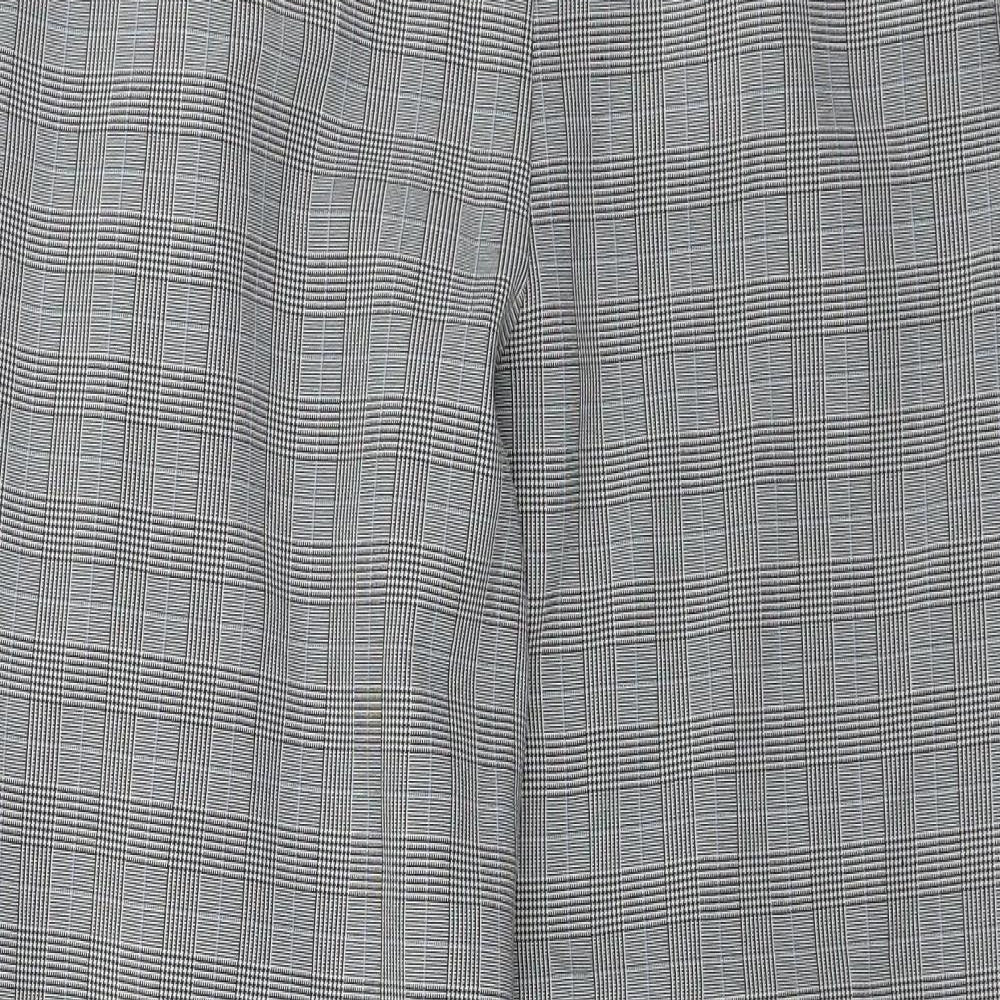 Preworn  Womens Green Check  Trousers  Size 30 in L27 in