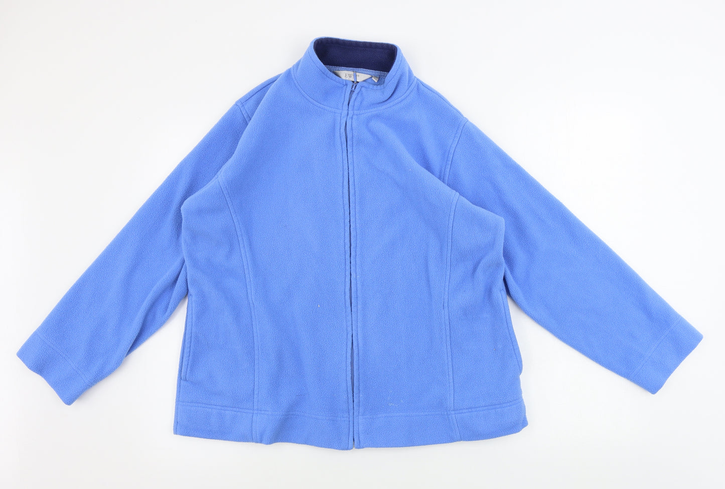 EWM  Womens Blue   Full Zip Jumper Size XL