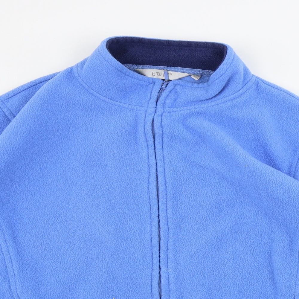EWM  Womens Blue   Full Zip Jumper Size XL