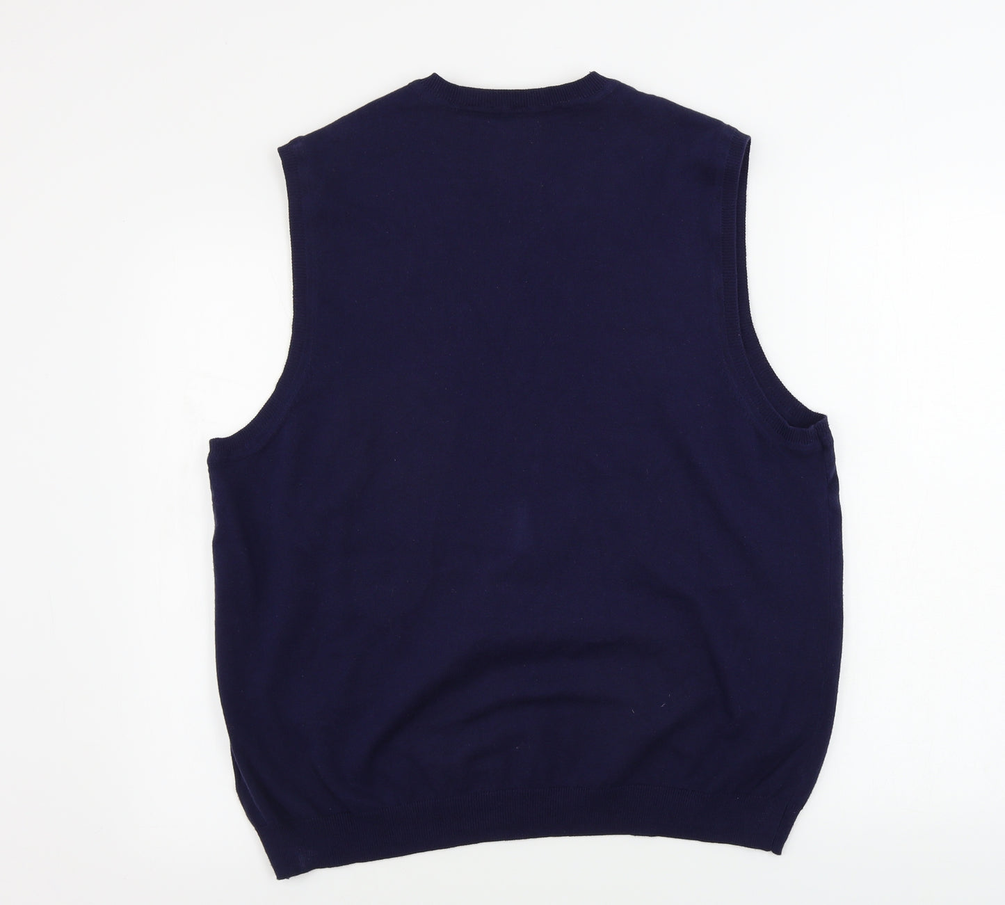 Club Room  Mens Blue   Vest Jumper Size L
