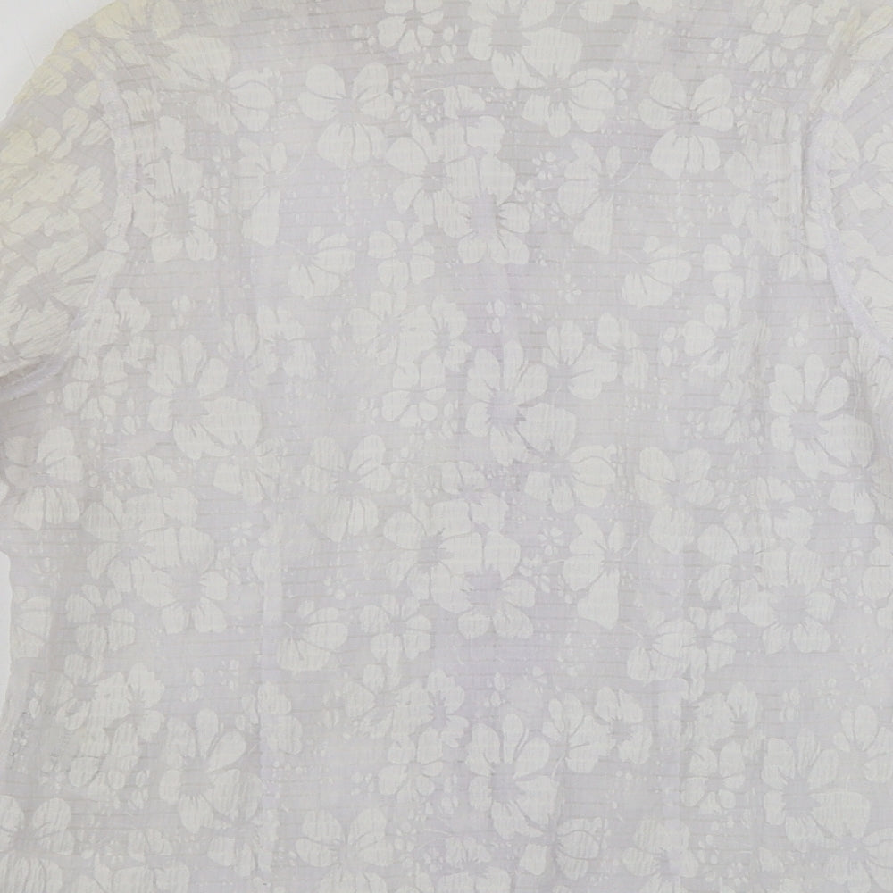 Damart Womens White   Basic Button-Up Size 16