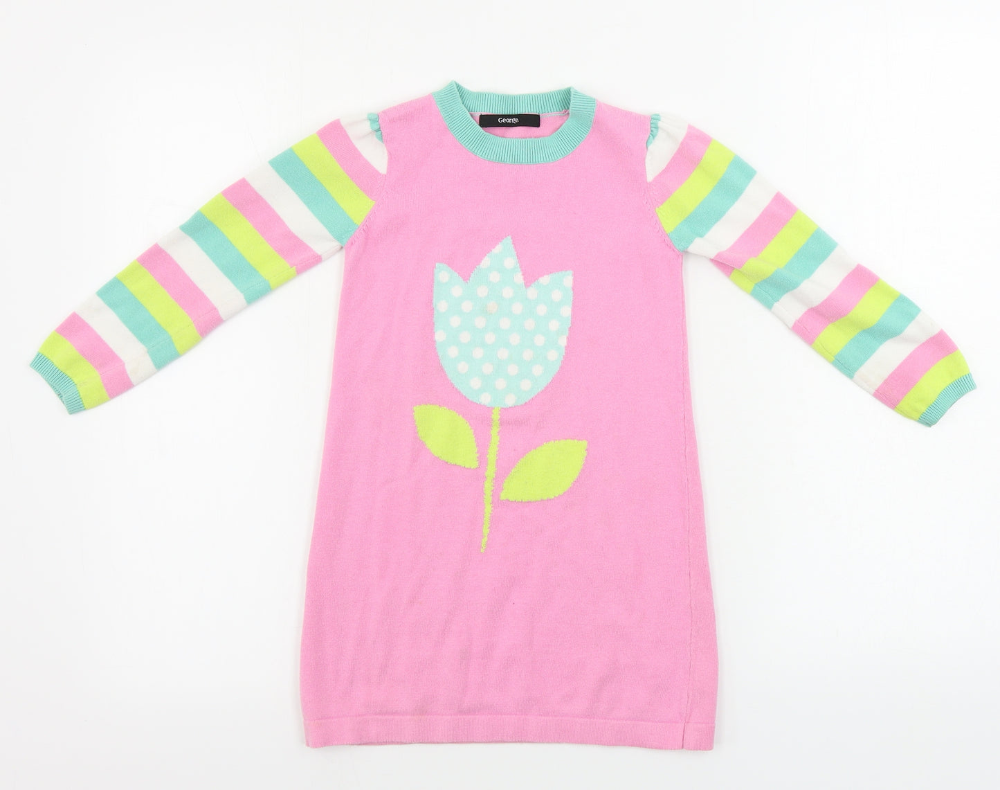 George Girls Pink   A-Line  Size 5-6 Years