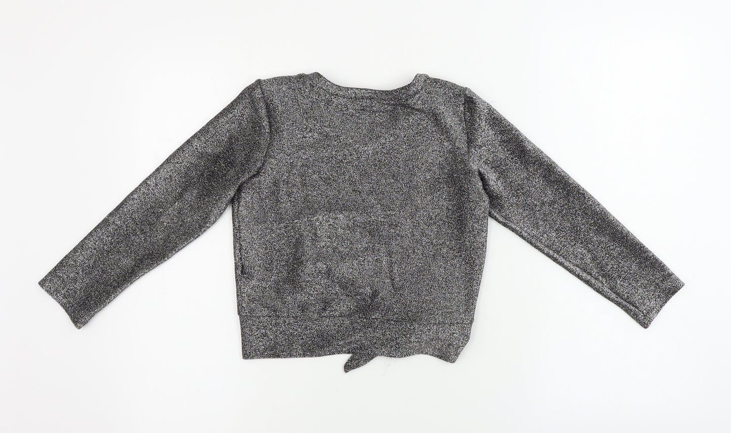 Primark  Girls Grey   Basic T-Shirt Size 7-8 Years