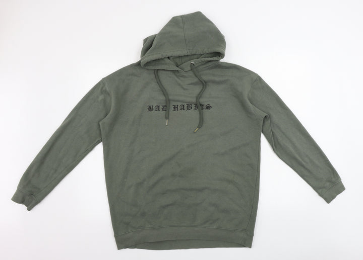 Atmosphere Womens Green Pullover Hoodie Size 12