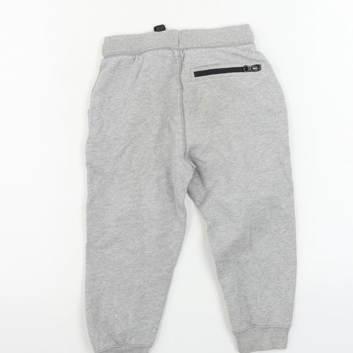 George  Boys Grey   Sweatpants Trousers Size 4-5 Years
