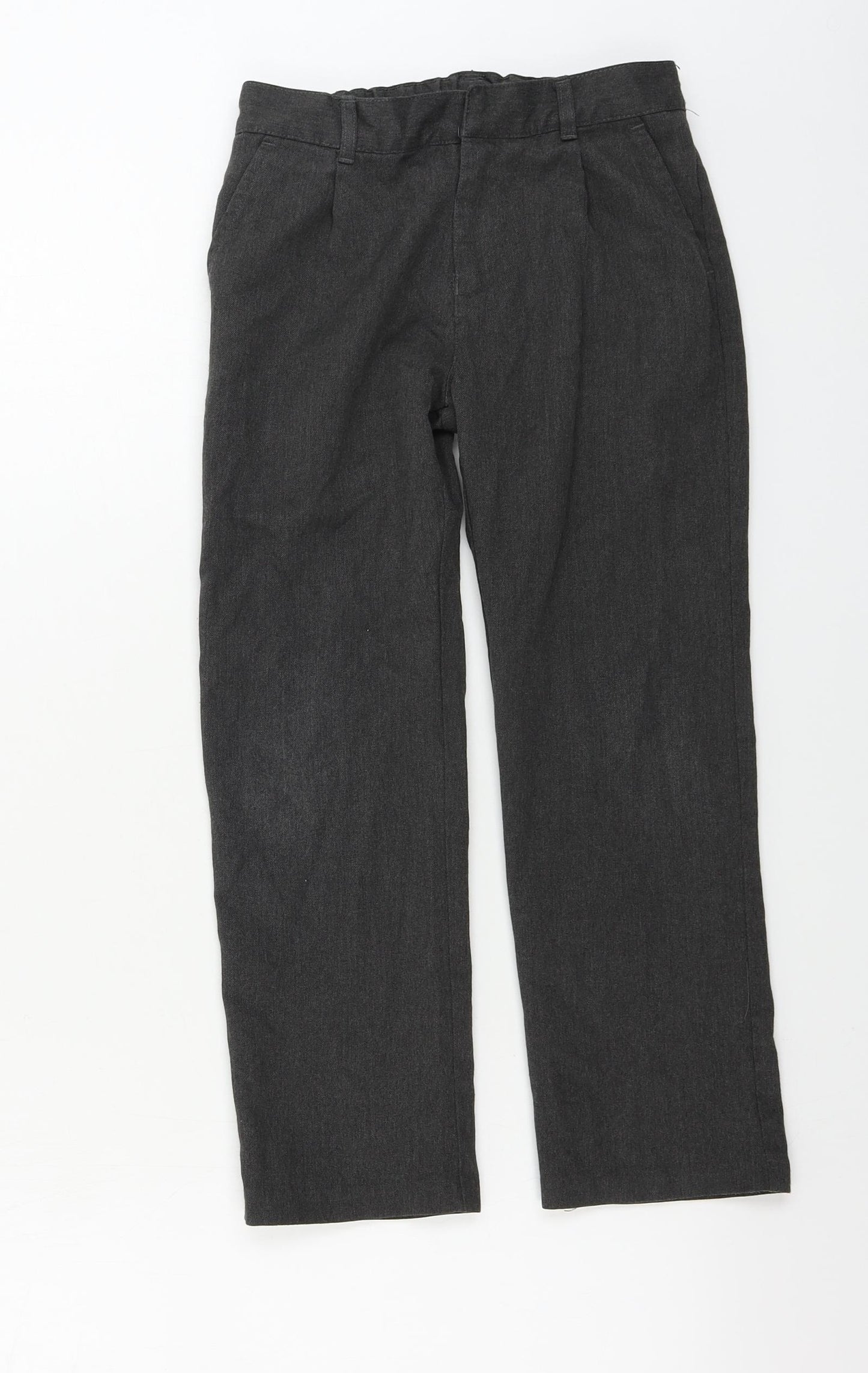 F&F  Boys Grey   Chino Trousers Size 7-8 Years