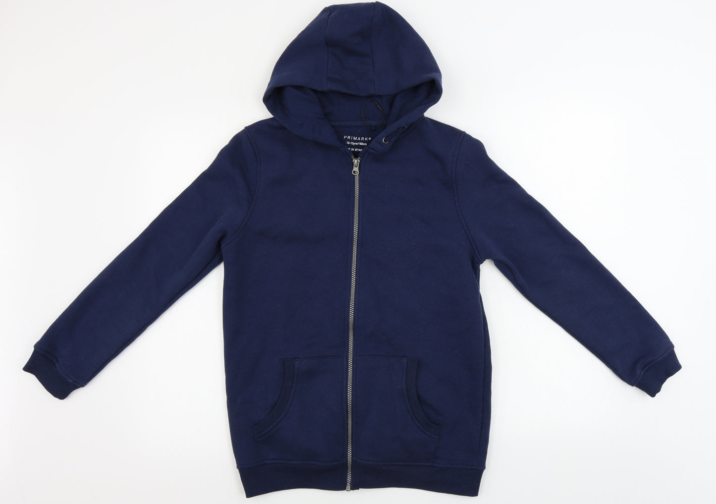 Primark  Boys Blue   Full Zip Jumper Size 12-13 Years