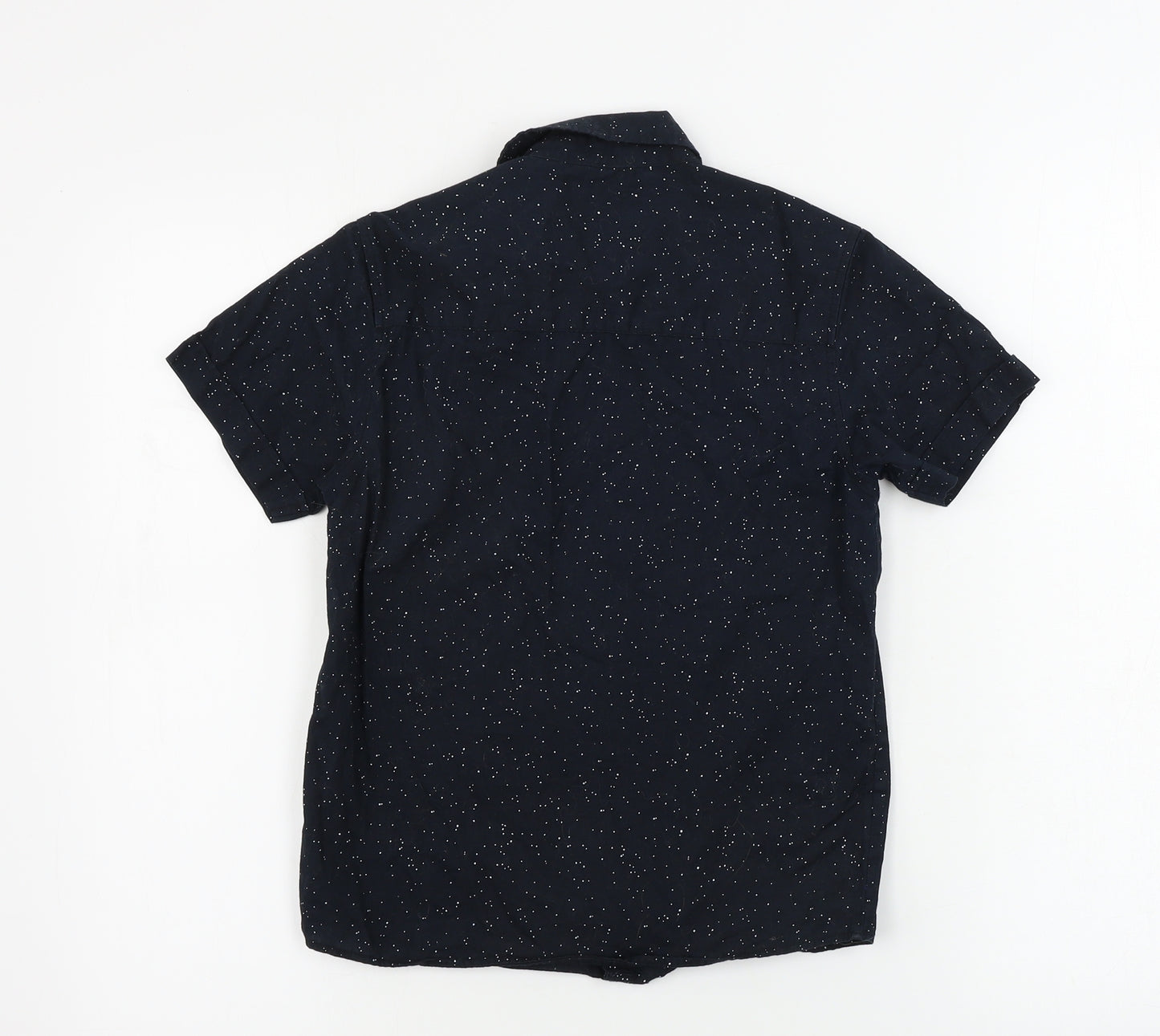 Primark  Boys Black Polka Dot  Basic Button-Up Size 9-10 Years
